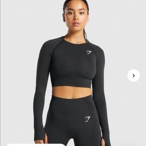 GymShark Vital Seamless 2.0 Long Sleeve Crop Top
